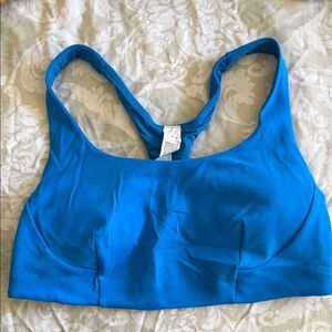 Lululemon Bright Blue Racerback Sports Bra